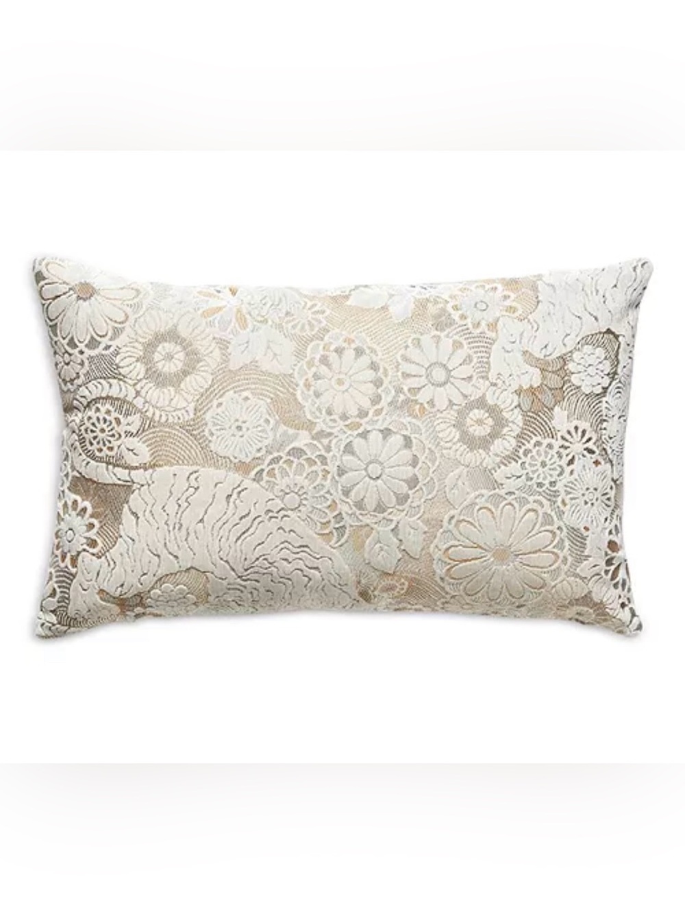NEW Scalamandre Set of 2 Siberian Down Decorative Lumbar Pillow 22" x 14"